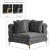 Tremblay Velvet Modular Corner Chair