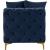 Tremblay Velvet Modular Armless Chair