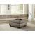 Keskin Polyester Oversized Accent Ottoman
