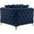 Tremblay Velvet Modular Corner Chair