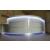 Valde 96-inch Corner Reception Desk w/Right Counter Top