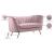 Margo Velvet Loveseat