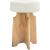 Jasper Boucle Fabric Counter Stool with Natural White Oak Base