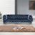 Glitz Velour Fabric Sofa