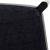 Atticus Boucle Fabric Dining Chair with Black Metal Frame