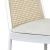 Atticus Boucle Fabric Dining Chair with Black Metal Frame