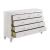 Alonza Faux Alligator/Beveled Mirror Dresser