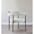 Blake Boucle Fabric Dining Chair with Matte Black Metal Frame