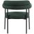 Blake Boucle Fabric Dining Chair with Matte Black Metal Frame