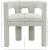 Athena Boucle Fabric Accent Chair
