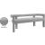 Athena Boucle Fabric Bench