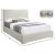 Crosby Linen Fabric Full Size Bed