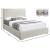 Crosby Linen Fabric Queen Size Bed
