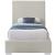Crosby Linen Fabric Twin Size Bed