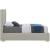 Crosby Linen Fabric Twin Size Bed