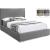 Crosby Linen Fabric Full Size Bed