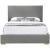 Crosby Linen Fabric King Size Bed