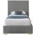 Crosby Linen Fabric Twin Size Bed