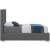 Crosby Linen Fabric Twin Size Bed