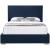 Crosby Linen Fabric Full Size Bed