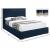 Crosby Linen Fabric Full Size Bed