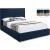 Crosby Linen Fabric King Size Bed