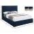 Crosby Linen Fabric Queen Size Bed