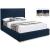 Crosby Linen Fabric Bed
