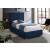 Crosby Linen Fabric Twin Size Bed