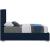 Crosby Linen Fabric Twin Size Bed