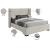 Oxford Linen Full Size Bed