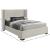 Oxford Linen King Size Bed