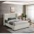 Oxford Linen Queen Size Bed