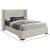 Oxford Linen Queen Size Bed
