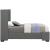 Oxford Linen Twin Size Bed