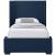 Oxford Linen Twin Size Bed