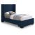 Oxford Linen Twin Size Bed