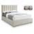 Pierce Linen Full Size Bed