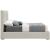 Pierce Linen King Size Bed