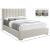 Pierce Linen King Size Bed