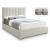 Pierce Linen Queen Size Bed