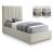 Pierce Linen Twin Size Bed