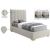 Pierce Linen Twin Size Bed