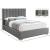 Pierce Linen Full Size Bed