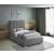 Pierce Linen Twin Size Bed