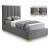 Pierce Linen Twin Size Bed