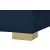 Pierce Linen King Size Bed