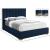 Pierce Linen King Size Bed