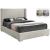 Royce Linen Fabric King Size Bed