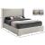 Royce Linen Fabric Queen Size Bed